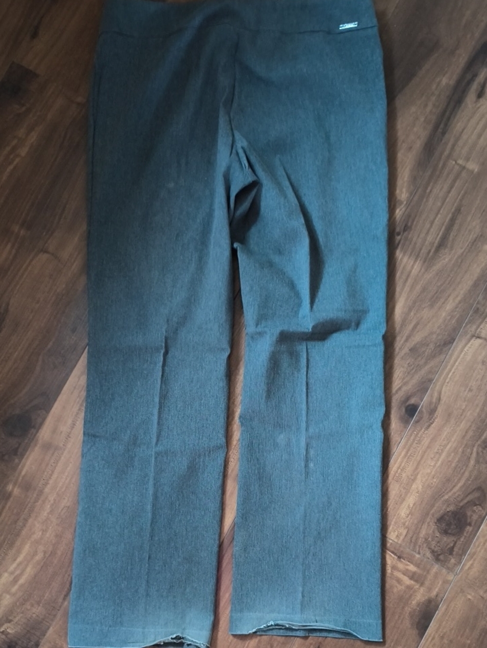 Women's Rekucci Gray Straight-Leg Pants